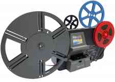 Movie Maker Pro - MovieMaker-PRO
Fully Automated Digitizer to Convert Old 8mm and Super 8 Movie Reels Into Digital Videos Support up to 9" reels and 1080P
A fully automated apparatus to digitize 8 and Super 8 Movie Reels (NO SOUND)
Frame-by-Frame digitizing for high-quality digital conversion
Stand-alone machine, no computer, no software or Drivers are required
Scans and directly saves digital movies into SD/SDHC cards (32GB max, not included)
Converts 8 and Super 8 movies into MPEG-4 (MP4) digital movie files at 1080P
Compatible with all Windows, Mac and Linux Operating Systems
Playback to TV's using the included TV Cable