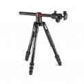 Manfrotto Travel Tripod Befree GT XPRO - - Dedicated to professional macro photographers
- 90° column mechanism built into the top casting
- Centre Ball Head ensures smooth and precise framing
- M-lock System for a fast, easy to use, compact solution
- 200PL-PRO Plate compatible with Manfrotto RC2 & Arca-Swiss
- Exists in Aluminium and Carbon fiber

The Befree GT XPRO is the first Manfrotto Travel Tripod developed for professional macro photographers. A new aluminium travel tripod that combines portability with maximum versatility enabling the most creative photographers to push their limits. 

The Befree GT XPRO’s settings and controls are designed to be ergonomic, intuitive, and highly portable. It features a built-in 90°column mechanism in its top casting, which stays safely stored away until needed. Not only does this system allow the camera to be offset from the tripod’s leg position, it also provides the simplest possible way to shoot from ground level or directly overhead. The tripod is kitted out with Manfrotto’s advanced 496 head, a portable and powerful head that combines versatility and firmness with a great load capacity (holds up to 10kg) and independent panoramic and friction knobs for full movement control. Framing with zoom lenses is now easier and faster. 

The M-lock enhances the Befree’s vocation as a support solution designed for rapid and secure performance on the move. 
It also features the unique 200PL-PRO plate, made of a high-quality aluminium body, and fully compatible with Manfrotto RC2 & Arca-Swiss type head attachments: with 2 rubber inserts that maximise grip, even on the most angled shots. 

The Befree GT XPRO travel tripod is 43cm when folded and fits perfectly in its dedicated carry bag and every kind of hand luggages.