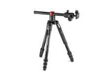 Manfrotto Travel Tripod Befree GT XPRO - - Dedicated to professional macro photographers
- 90° column mechanism built into the top casting
- Centre Ball Head ensures smooth and precise framing
- M-lock System for a fast, easy to use, compact solution
- 200PL-PRO Plate compatible with Manfrotto RC2 & Arca-Swiss
- Exists in Aluminium and Carbon fiber

The Befree GT XPRO is the first Manfrotto Travel Tripod developed for professional macro photographers. A new aluminium travel tripod that combines portability with maximum versatility enabling the most creative photographers to push their limits. 

The Befree GT XPRO’s settings and controls are designed to be ergonomic, intuitive, and highly portable. It features a built-in 90°column mechanism in its top casting, which stays safely stored away until needed. Not only does this system allow the camera to be offset from the tripod’s leg position, it also provides the simplest possible way to shoot from ground level or directly overhead. The tripod is kitted out with Manfrotto’s advanced 496 head, a portable and powerful head that combines versatility and firmness with a great load capacity (holds up to 10kg) and independent panoramic and friction knobs for full movement control. Framing with zoom lenses is now easier and faster. 

The M-lock enhances the Befree’s vocation as a support solution designed for rapid and secure performance on the move. 
It also features the unique 200PL-PRO plate, made of a high-quality aluminium body, and fully compatible with Manfrotto RC2 & Arca-Swiss type head attachments: with 2 rubber inserts that maximise grip, even on the most angled shots. 

The Befree GT XPRO travel tripod is 43cm when folded and fits perfectly in its dedicated carry bag and every kind of hand luggages.
